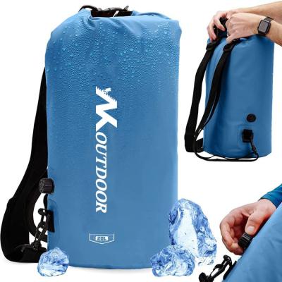 China New Design Outdoor Activity Dry Bags Waterproof PVC Insulated Floating Dry Bag for Kayaking, Hiking, Picnic and Beach for sale