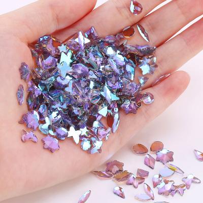 China Wholesale 20 fashionable colors plus 180 crystal art faux stone micro ab K9 shapes nail accessories for nail art decoration for sale