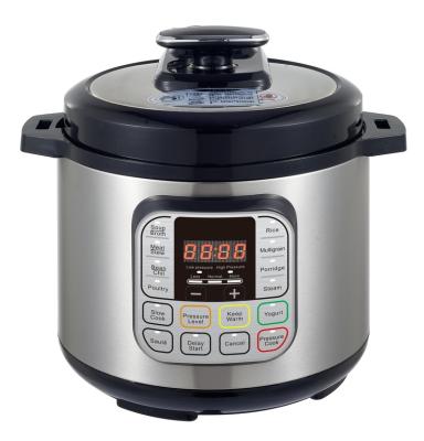 China Outdoor Programmable Instant Hot Pot 5L Stainless Steel Multifunctional Smart Electric Pressure Cookers for sale