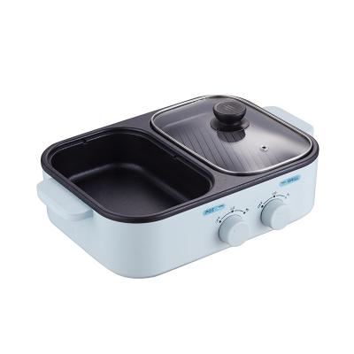 China Mini Pan Electric Household 220V Hotel Grill Multifunctional Electric Frying Nonstick Pan for sale