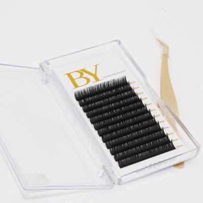 China Ballylash Factory Wholesale Natural Soft Dense Row Extensions False Eyelash Extension Tray Kit False Eyelash Classic Private Label for sale