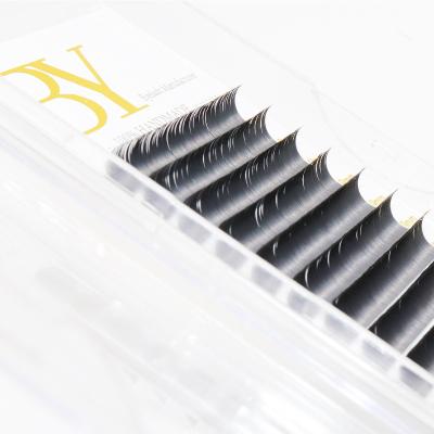 China Quick Seller Natural Soft Classic Mega Volume Lash Ballylashes Fan Faux Mink Eyelash Extension Lashextensions for sale