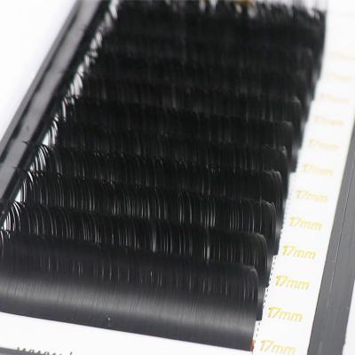 China Natural Soft BY Cashmere Individual Wholesale Lash Split Tips Volume Mink Softer Eyelashes Supplies Ellipse Flat Eyelash Extensions 0.15 0.20 for sale