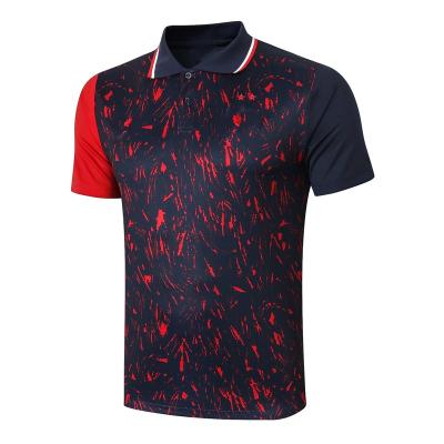 China Shirts & Tops Mens Soccer Wear France La Costa Polo Shirt Red Black Plus Size Mens Polo Shirts Polo T-Shirt Embroidered Soft Cotton for sale