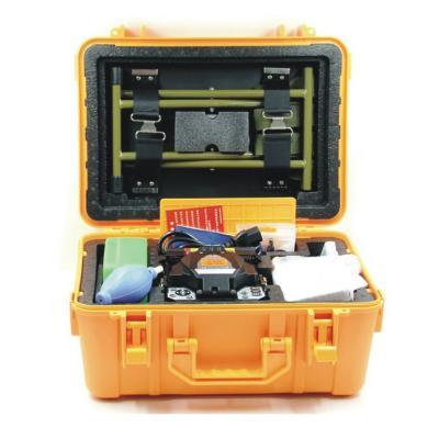 China FTTH Network Cable Auto Focus FTTH Fusion Clamp Fiber Optic Splicing Splicing Machine With Tool Kit for sale