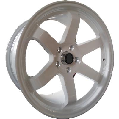 China 15 16 17 18 RAYS te37 aluminum wheels / rims 4x100 5x100 5x114.3 car wheel rims for sale