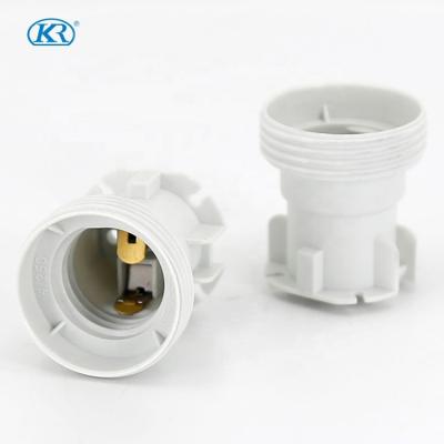 China Plastic E27 Edison Screw Kangrong E27 Lamp Holder T210 Socket Lamp Base For Light SAA Pendant VED CQC K327M for sale