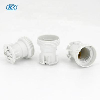 China E27 Edison Screw Kangrong E27 Lamp Holder T210 Plastic Socket SAA VED CQC K327M For Pendant Light for sale