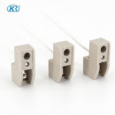 China Best price R7s ceramic LAMP SOCKET china halogen bulb lamp holder r7s socket K515 for sale