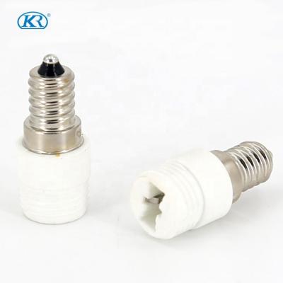 China Ceramic Adapter E14-G9 Lamp Socket E14 Adapter Ceramic To G9 K513J 2A 250V T210 Socket Lamp Holder Adapter Base for sale