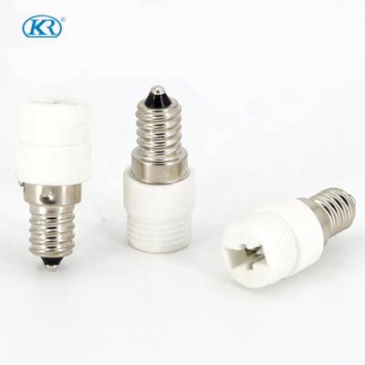 China Ceramic Adapter E14-G9 Lamp Socket E14 Adapter Ceramic To G9 K513J 2A 250V T210 Socket Lamp Holder Adapter Base for sale