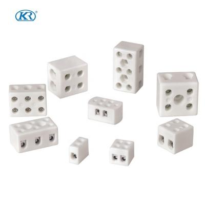 China For Led 250V 24A Bidirectional Terminal Block Ceramic Connector With Post Screw For Led K516B for sale