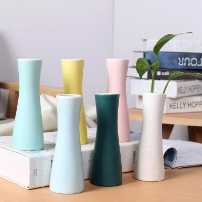 China Single Decorative Flower Vase Modern Ceramic Flower Vase Flower Vase Eco-friendly Ceramic Potted Vase for sale