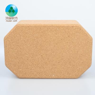 China Multifunctional Yoga Block Cork Yoga Non-Slip NC. High Quality Eco-Friendly High Density Block Weight Yoga Workout Pilates; ZHE for sale