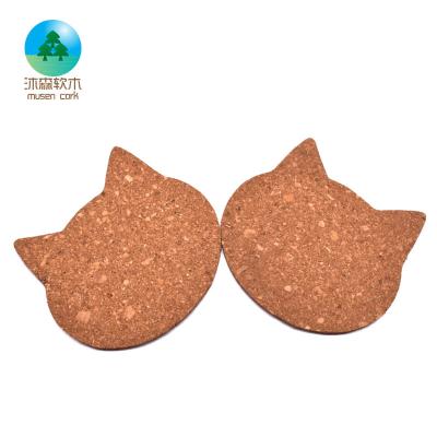 China Custom Sustainable Wholesale Personalized Natural Cork Eco - Friendly Cork Coaster for sale