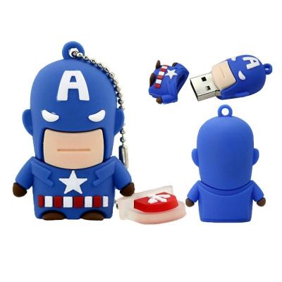 China Promotion\Business\School Superhero USB Shape Customized Design\Office Flash Drive USB 2.0 Pen Drive Flash Thumb Drive for sale