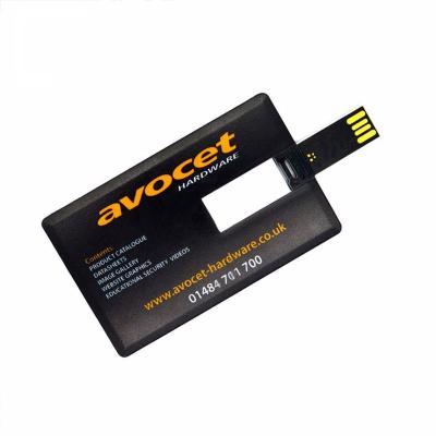 China Low Moq Custom Logo Business Credit Card Usb Flash Reader 4GB 8GB 16GB Plsctic Fast Delivery for sale