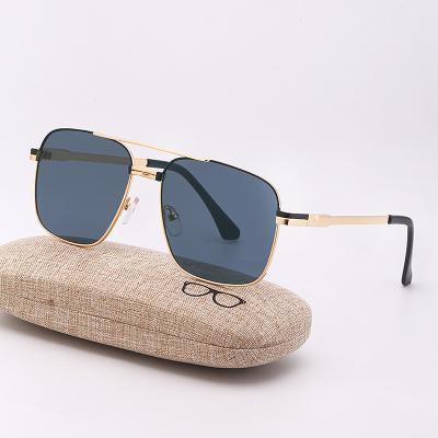 China Wholesale Square Shape Sunglasses JHeyewear Fashionable Women Men Metal UV400 Brand Modern Classic Economic Classic Style Sunglasses for sale