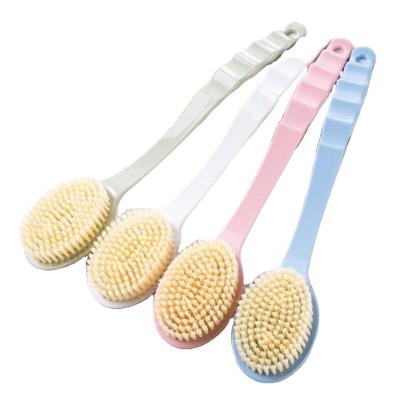 China Long Handle Back Scrub Brush Long Handle Mud Scrub Brush for sale