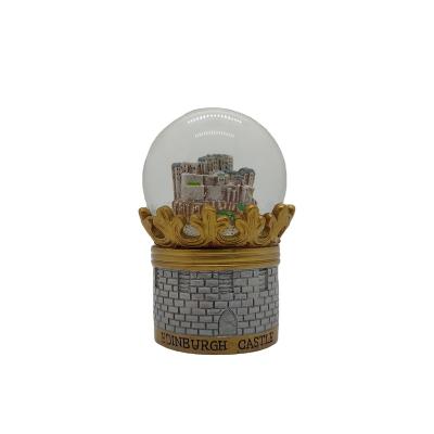 China Cheap Wholesale Christmas From Europe Mini Water Snow Globes Diy for sale