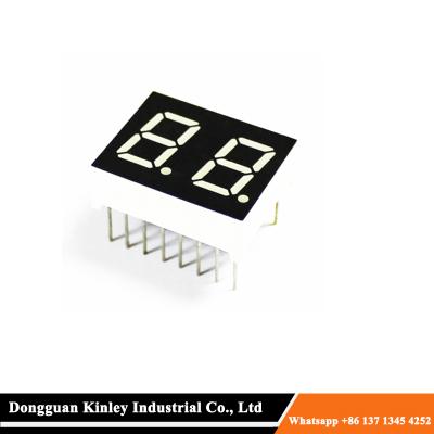 China Counter 0.4 Inch 2 Digit Seven Segment Display Led Display Super Red for sale