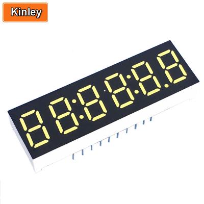 China Hot Selling Custom Digital Display 0.36 Inch White Digit 7 Segment 6 Digital Led Clock Display For Led Indicator Clock for sale