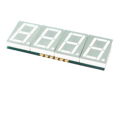 China Kinley Display SMD 7 Segment Led Display 0.56 Inch 5641 4 Digit White Emitting Color for sale