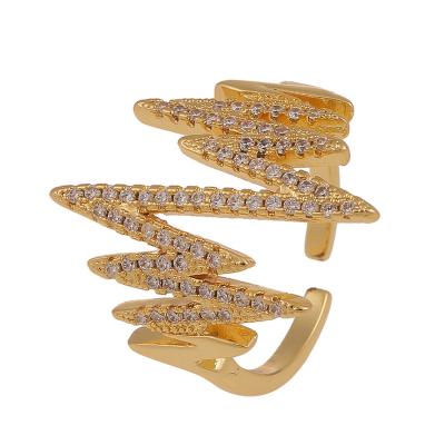 China Cute Fashion Jewelry High Quality Gold Display Engagement Set Women Smart Championship Ring for sale