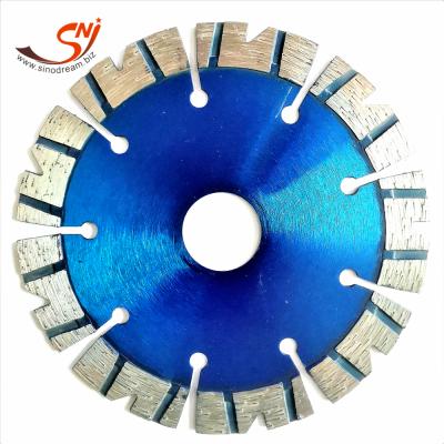 China 4.5 Inch 65Mn+diamond Segmented V Type Turbo Cutter Cold Diamond Saw Blade For Wall Cutting for sale