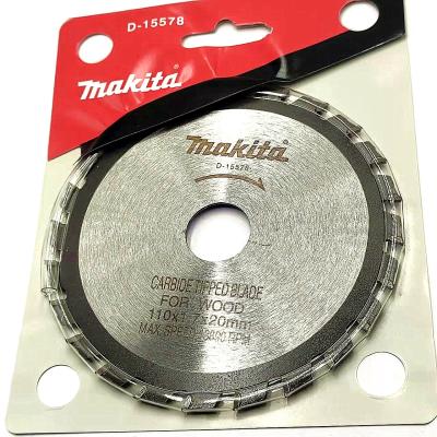 China . High Speed ​​Smooth Edge 110mm Straight Carbide Slant Blade Markita Style Teeth Saw Blade For Wood Cutting en venta