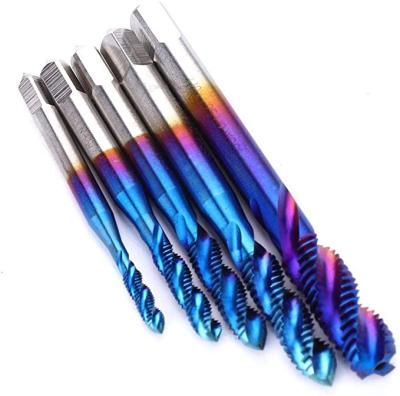 Cina M3 M4 M5 M6 M8 Drill Bits M3 M4 M5 M6 M8 High Speed ​​Steel HSS Groove Tapping Spiral Tapping Screw Thread Tap For Machine Tool in vendita