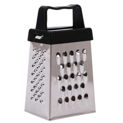 China Viable Hot Selling Accessories Instruments Mini Cheese Chocolate Ginger Stainless Steel 4 Sides Vegetable Grater for sale