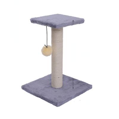 China Funny Cat Climbing Frame Cat Toy Cat Scratching Column Scratcher Column Sisal Type Cats Platform for sale