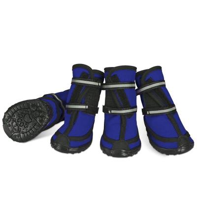 China Factory Stocked Wholesale All Seasons Boots Winter Waterproof Dog Shoes for sale