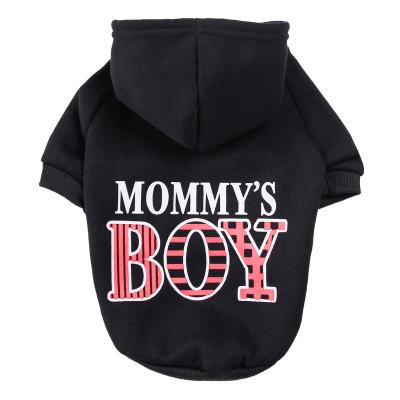 China Wholesale Fashion 2022 New Pet Hoodie Plus Velvet Fashion Dog Warm Hoodie for sale