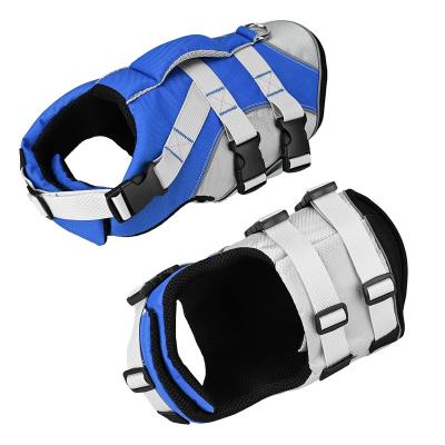 China Dogs Drops Wholesale Adjustable Shipping Dog Life Jacket Dog Life Vest Dog Life Vest Pet Life Preserver With High Buoyancy Swimsuit for sale