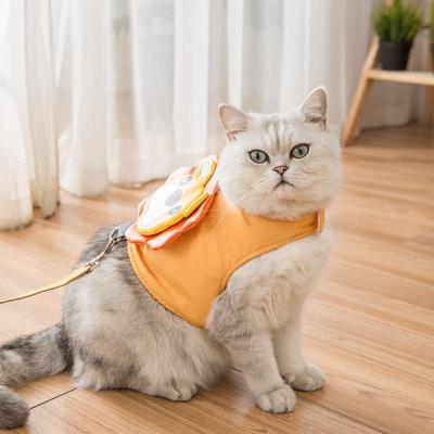 China Wholesale Adjustable Kitten Escape Proof Cat Harness Cute for sale