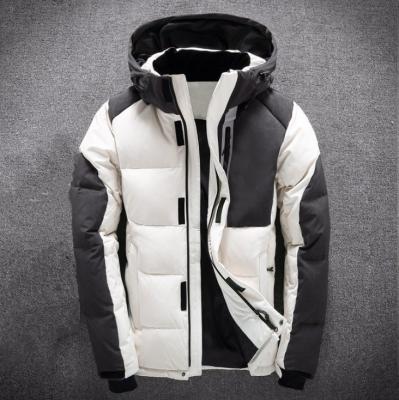 China 2022 Winter Oversize Anti-wrinkle Cotton Down Jacket Custom Logo Snow Wear High Quality Windbreaker Thicken Men Winter Down Jacket for sale