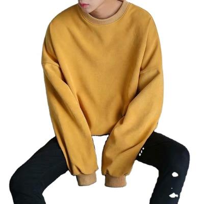 China 2020 Anti-wrinkle chic look new style friend sweatshirt loose fit sweatshirt drop seamline French Terry female white sweatshirt2021 for sale