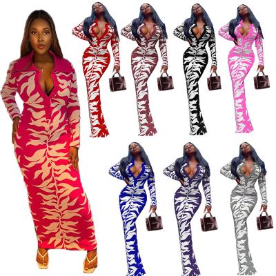 China Anti-Static Party Wear Sexy Girls Night Dress Long Sleeve Bodycon Ladies Club Casual Wear Women Elegant for sale