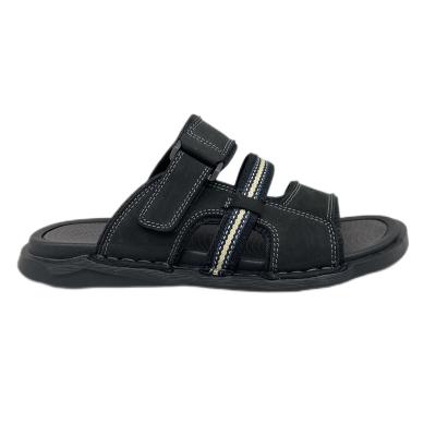 China Hot Selling Anti-odor Beach Leather Men's Sandals for sale