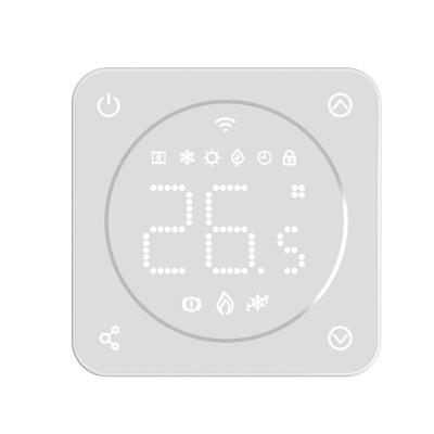 China European Modern Installation Standard Room Temperature Controller Thermostat 7days Programmable Thermostat for sale