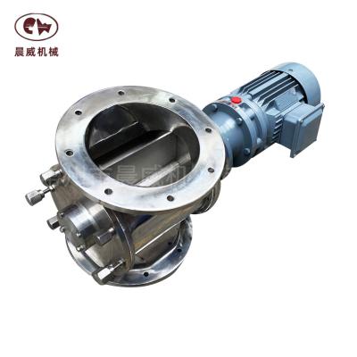 China General fast open door cleaning high speed chemical hygiene rotary valve for sale