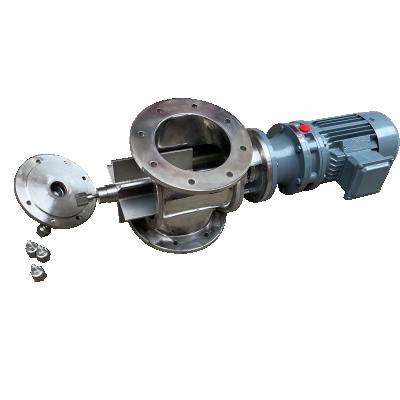 China Factory direct bonded durable quick clean rotary valve of stainless steel for sale