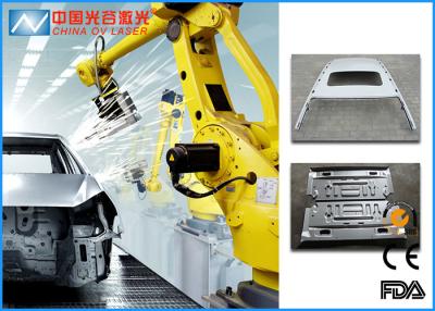 China Laser-Schneidemaschine der Faser-2000W des Flussstahl-3D mit dem Roboterarm zu verkaufen