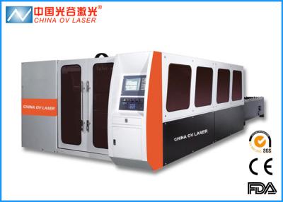 China Maximale 10mm Edelstahl-Faser-Laser-Schneidemaschine für elektrisches Kabinett-Blech zu verkaufen