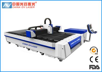 China Hochgeschwindigkeits-CNC-Faser-Laser-Schneidemaschine für Metallplatte 3000 x 1500mm zu verkaufen