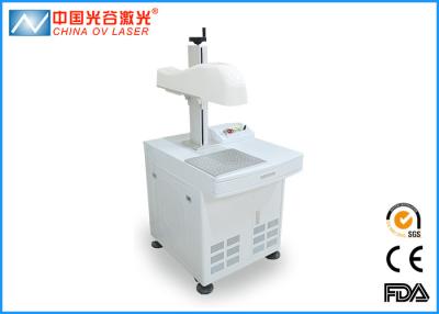 China Portable 3d Curve Fiber Laser Marking Machine For Metal Jewelry Ring Code Logo for sale