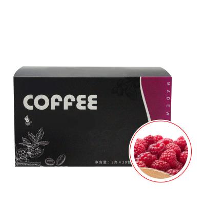 China Natural Pure Black Coffee Powder Instant Sugar Free Diet And Fat Reduction for sale