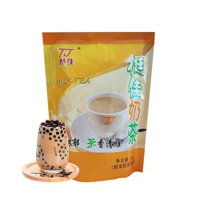 China Whole Milk Blend Pearl Milk Tea Raw Material Instant Natural 3in1 Instant Milk Tea Powder for sale